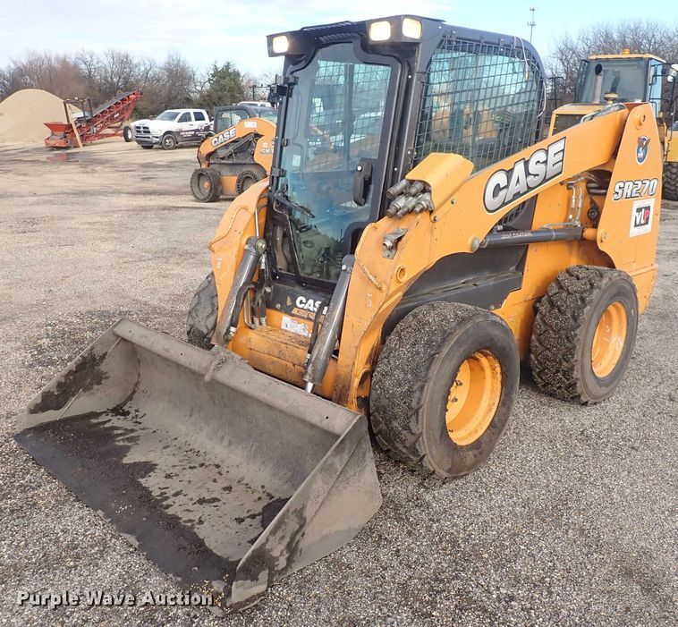 image for item DQ5043 2016 Case SR270  skid steer loader