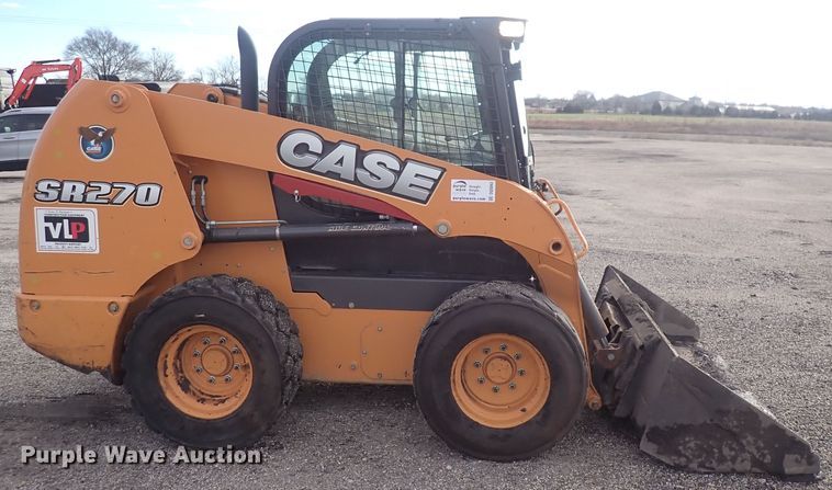 image for item DQ5043 2016 Case SR270  skid steer loader