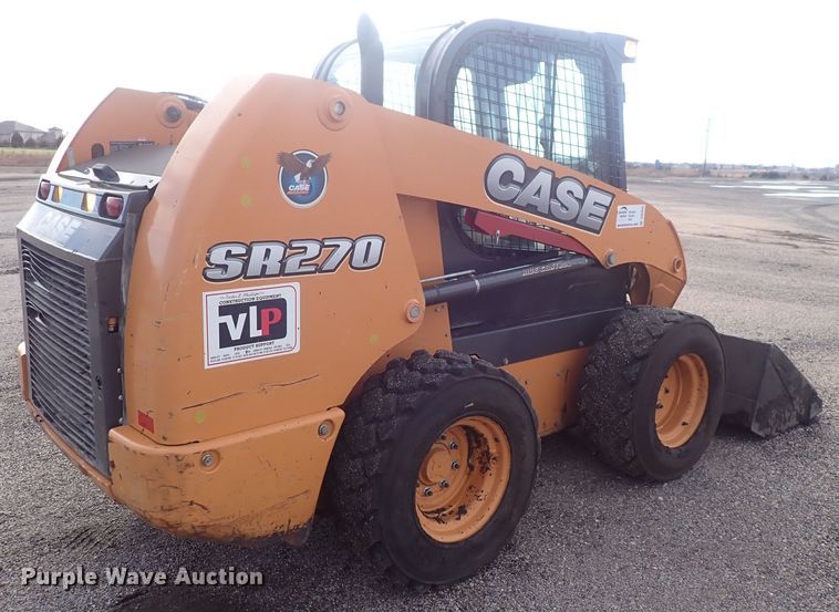 image for item DQ5043 2016 Case SR270  skid steer loader