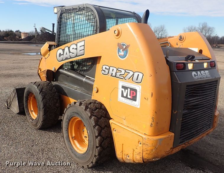 image for item DQ5043 2016 Case SR270  skid steer loader