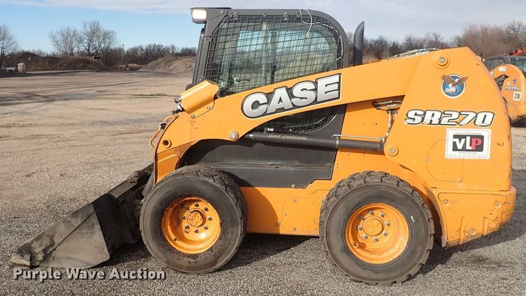 image for item DQ5043 2016 Case SR270  skid steer loader