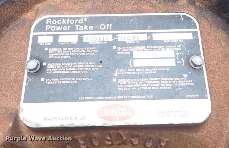 image for item DQ5048 Pioneer  pug mill