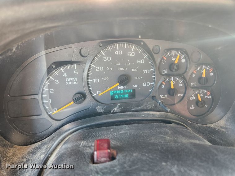 image for item DQ5376 2004 GMC C5500  dump truck