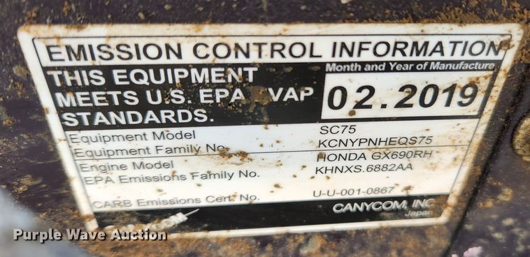 image for item DQ5377 Canycom SC75  concrete buggy