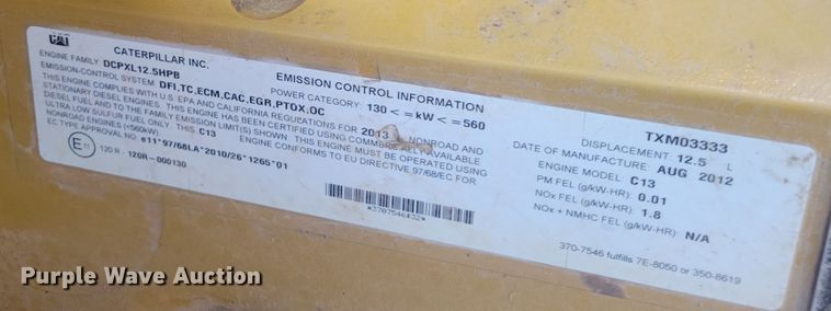 image for item DR5505 2013 Caterpillar 623H elevating scraper