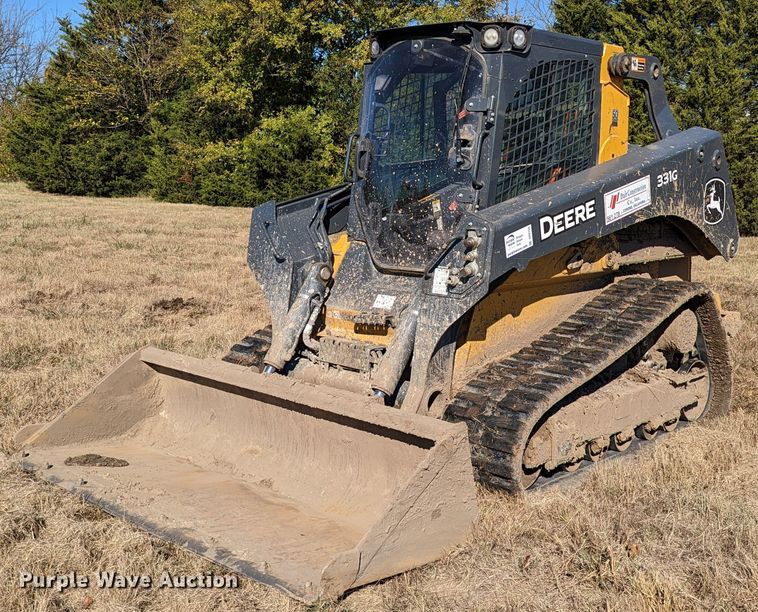 image for item DR6754 2021 John Deere 331G  tracked skid steer loader