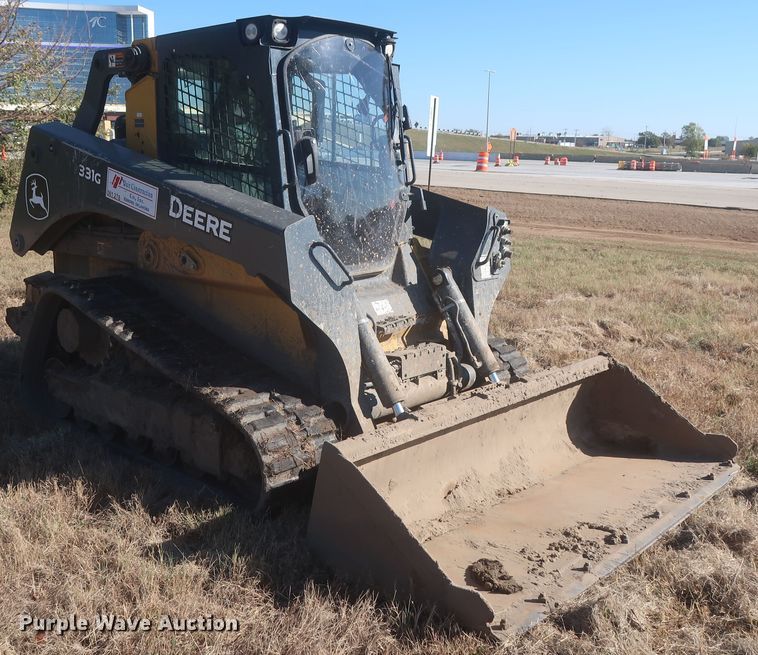 image for item DR6754 2021 John Deere 331G  tracked skid steer loader