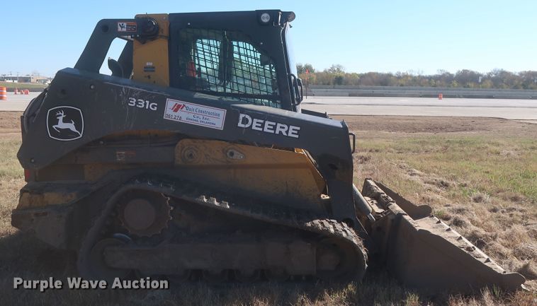 image for item DR6754 2021 John Deere 331G  tracked skid steer loader