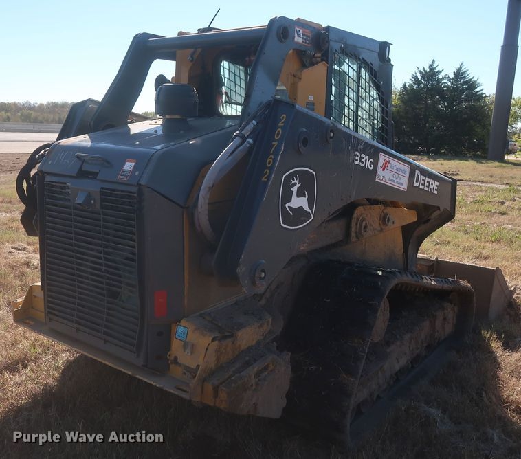 image for item DR6754 2021 John Deere 331G  tracked skid steer loader