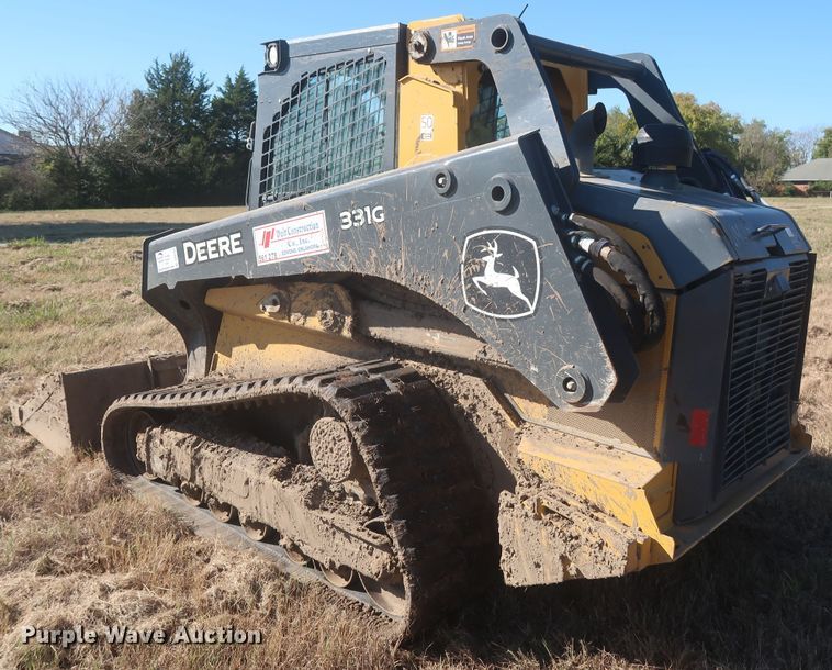 image for item DR6754 2021 John Deere 331G  tracked skid steer loader