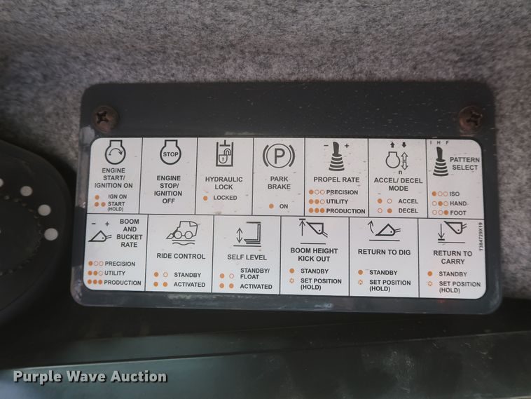 image for item DR6754 2021 John Deere 331G  tracked skid steer loader