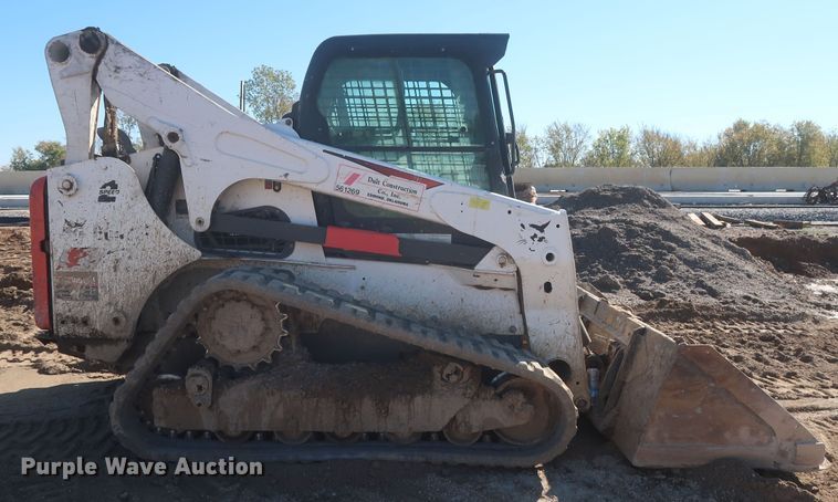 image for item DR6755 2018 Bobcat T870  tracked skid steer loader