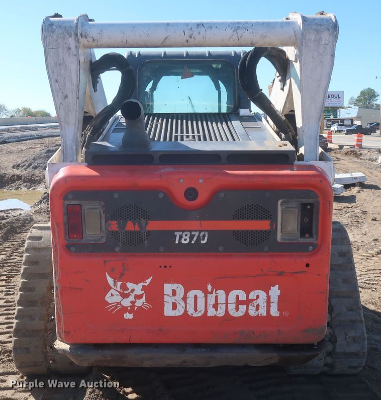 image for item DR6755 2018 Bobcat T870  tracked skid steer loader