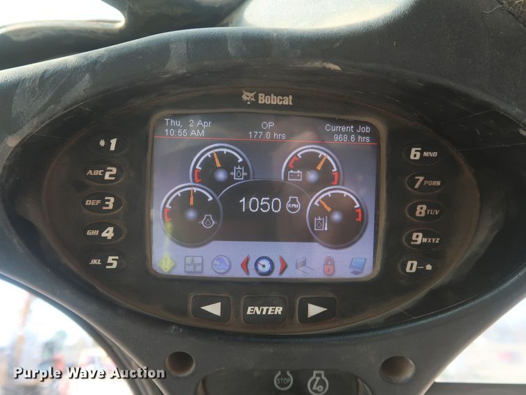 image for item DR6755 2018 Bobcat T870  tracked skid steer loader