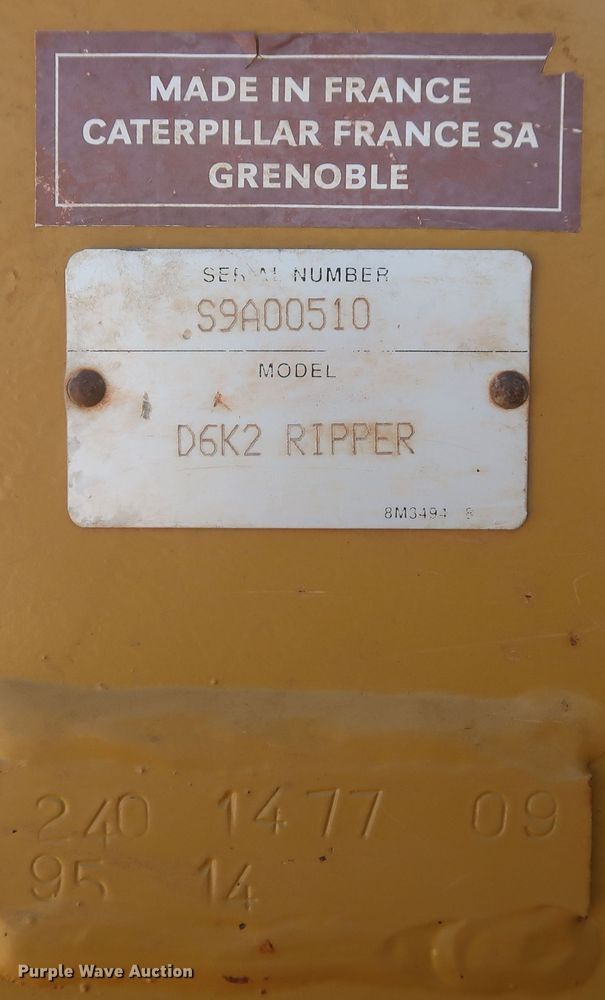 image for item DR6756 2014 Caterpillar D6K2 XL dozer