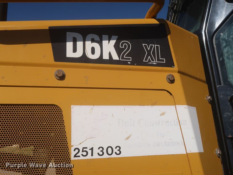 image for item DR6756 2014 Caterpillar D6K2 XL dozer