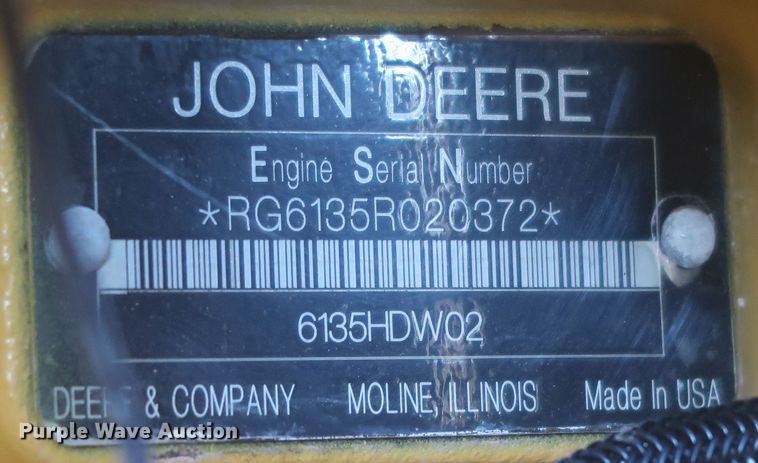 image for item DR6761 2014 John Deere 844K  wheel loader