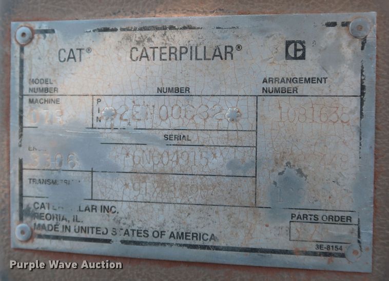 image for item DR6762 1998 Caterpillar D7R  dozer