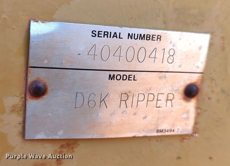 image for item DR6765 2008 Caterpillar D6K  dozer