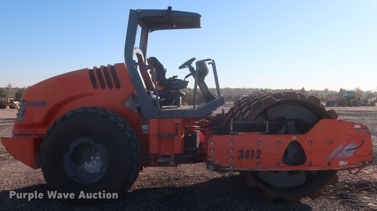 image for item DR6766 2009 Hamm 3412P  single drum vibratory roller