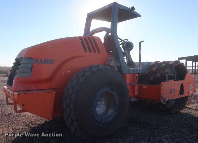 image for item DR6766 2009 Hamm 3412P  single drum vibratory roller