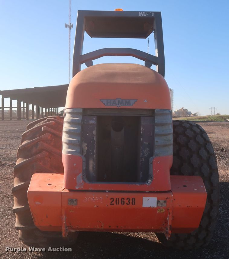 image for item DR6766 2009 Hamm 3412P  single drum vibratory roller