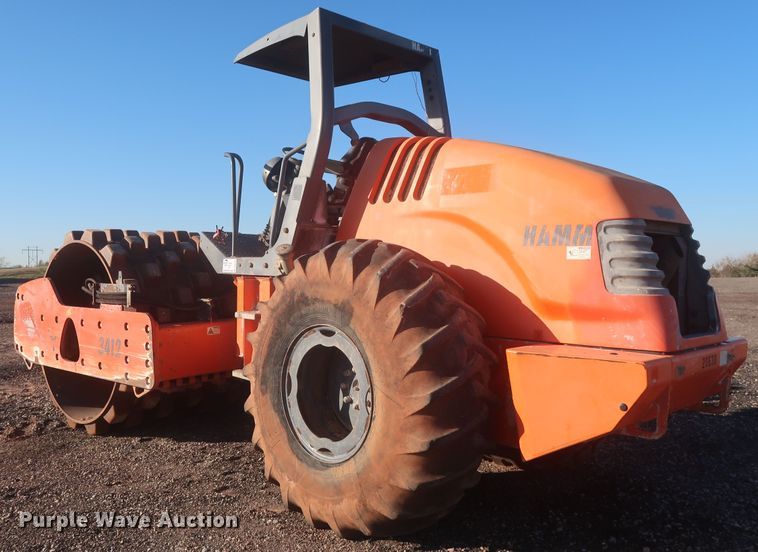 image for item DR6766 2009 Hamm 3412P  single drum vibratory roller