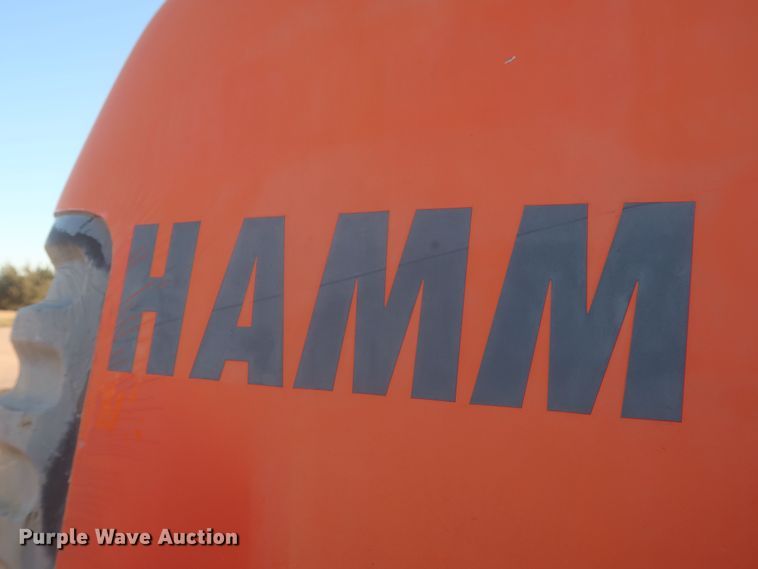 image for item DR6766 2009 Hamm 3412P  single drum vibratory roller