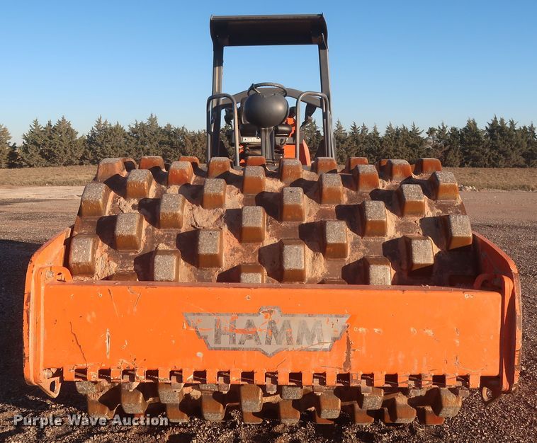 image for item DR6767 2009 Hamm 3412P  single drum vibratory roller
