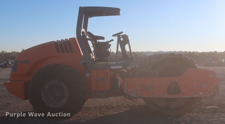 image for item DR6767 2009 Hamm 3412P  single drum vibratory roller