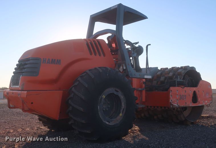 image for item DR6767 2009 Hamm 3412P  single drum vibratory roller