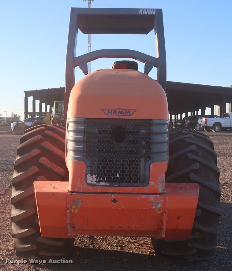 image for item DR6767 2009 Hamm 3412P  single drum vibratory roller