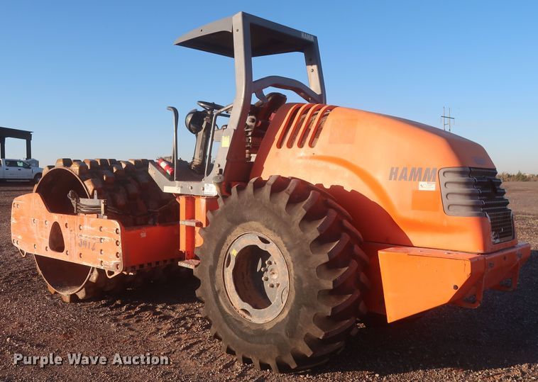 image for item DR6767 2009 Hamm 3412P  single drum vibratory roller