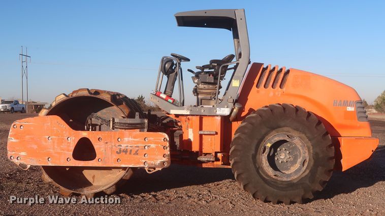 image for item DR6767 2009 Hamm 3412P  single drum vibratory roller