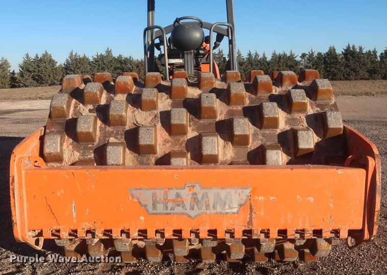 image for item DR6767 2009 Hamm 3412P  single drum vibratory roller