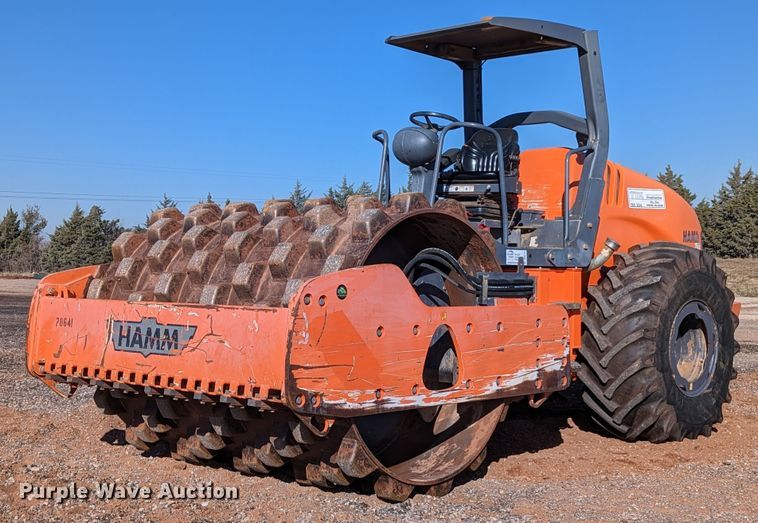 image for item DR6772 2009 Hamm 3412P  single drum vibratory roller