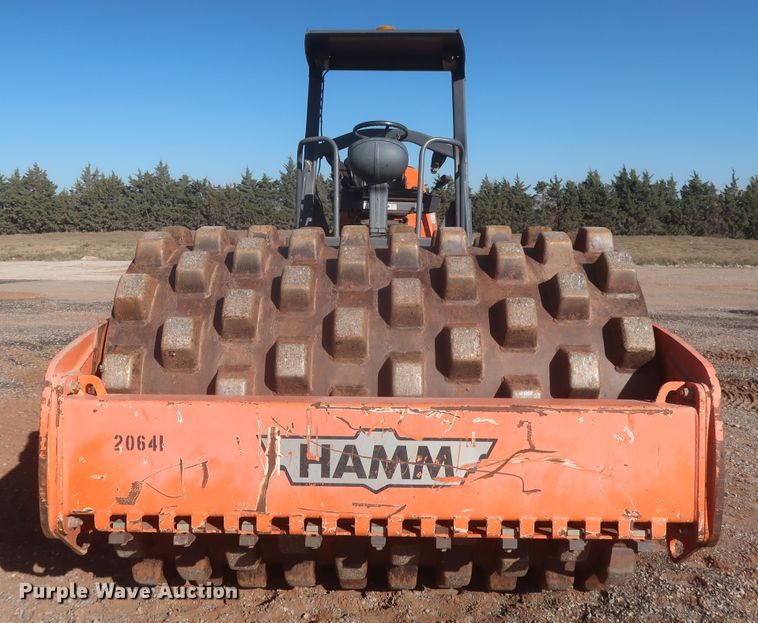 image for item DR6772 2009 Hamm 3412P  single drum vibratory roller