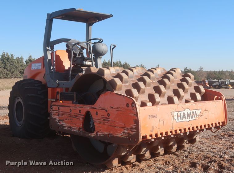 image for item DR6772 2009 Hamm 3412P  single drum vibratory roller