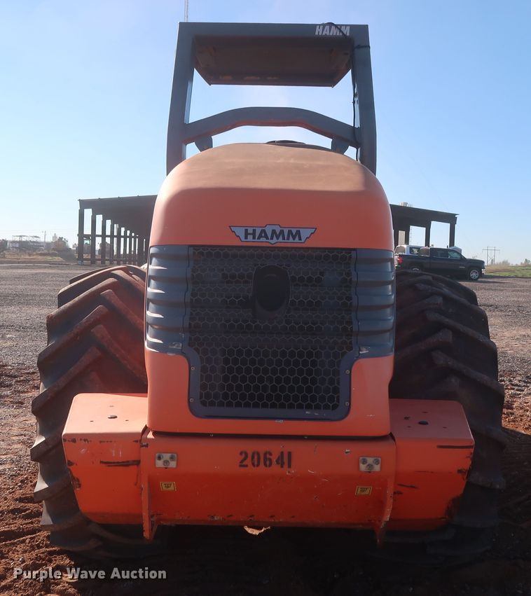 image for item DR6772 2009 Hamm 3412P  single drum vibratory roller