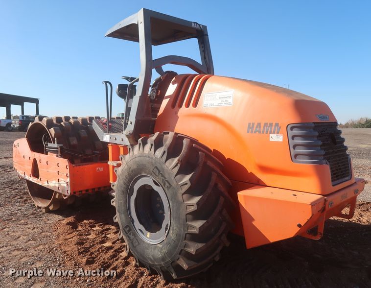 image for item DR6772 2009 Hamm 3412P  single drum vibratory roller