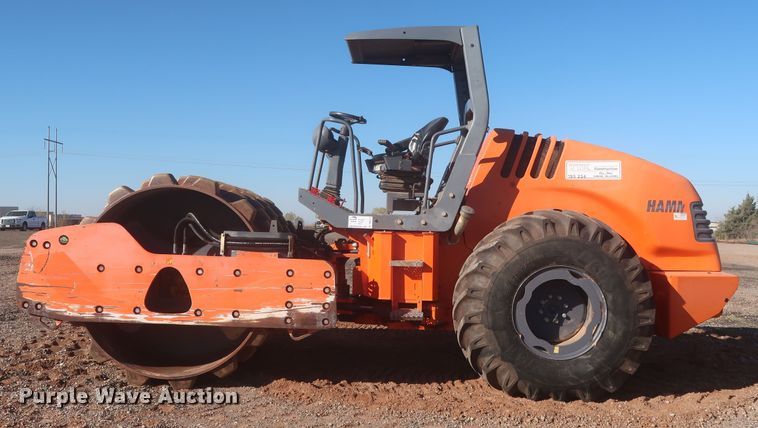 image for item DR6772 2009 Hamm 3412P  single drum vibratory roller