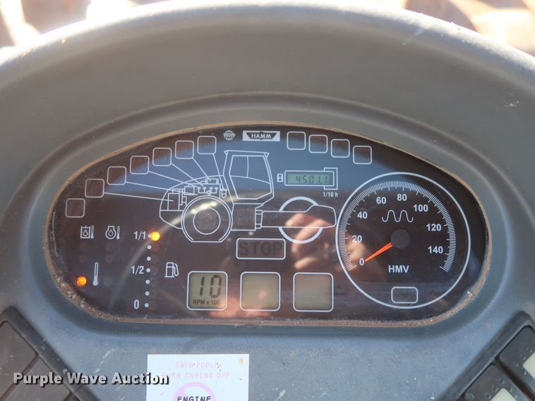 image for item DR6772 2009 Hamm 3412P  single drum vibratory roller