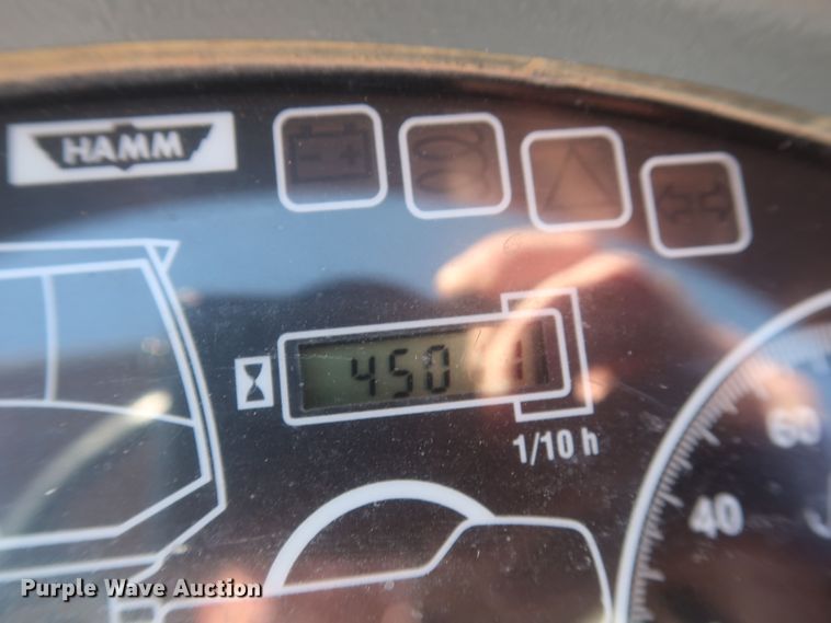 image for item DR6772 2009 Hamm 3412P  single drum vibratory roller