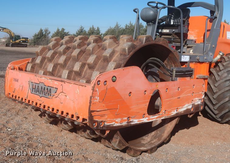 image for item DR6772 2009 Hamm 3412P  single drum vibratory roller