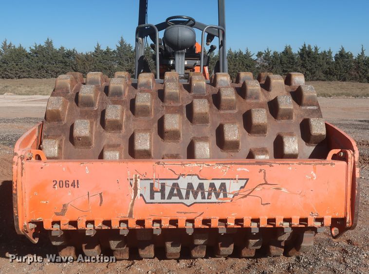 image for item DR6772 2009 Hamm 3412P  single drum vibratory roller