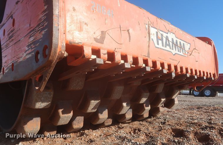 image for item DR6772 2009 Hamm 3412P  single drum vibratory roller