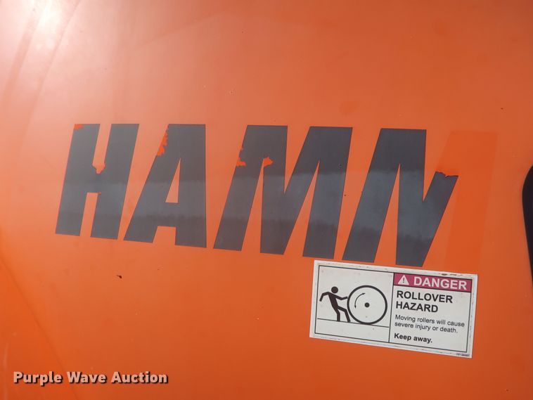 image for item DR6772 2009 Hamm 3412P  single drum vibratory roller