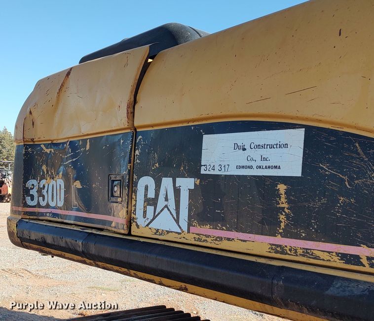 image for item DR6775 2007 Caterpillar 330D L  excavator