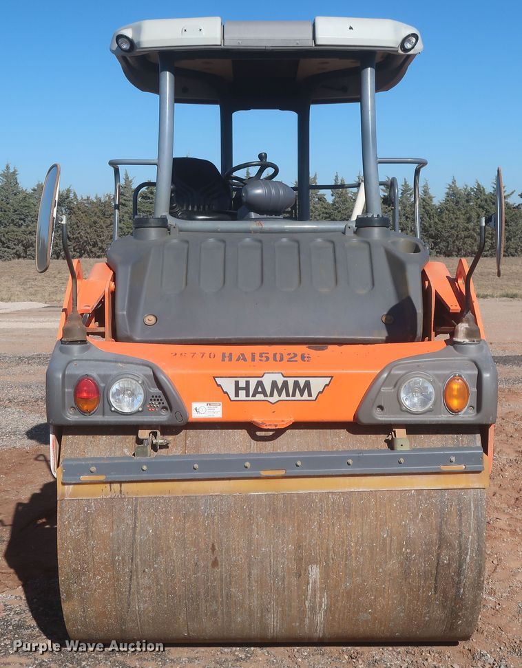 image for item DR6776 2015 Hamm HD+ 90i VV  double drum vibratory roller