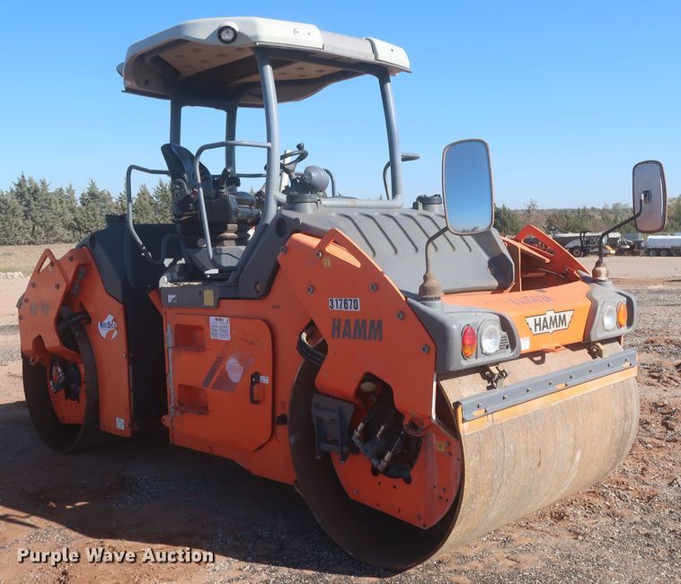 image for item DR6776 2015 Hamm HD+ 90i VV  double drum vibratory roller